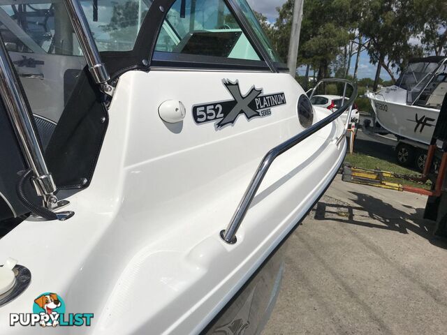 NEW 2024 EVOLUTION 552 PLATINUM FITTED WITH A YAMAHA HELM MASTER XA F150 FOURSTROKE