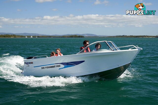 Quintrex 540 Fishabout + Yamaha F130HP 4-Stroke - PRO Pack for sale online prices