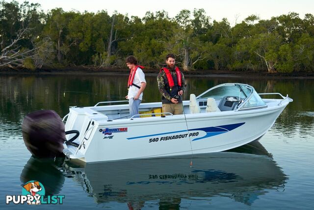 Quintrex 540 Fishabout + Yamaha F130HP 4-Stroke - PRO Pack for sale online prices