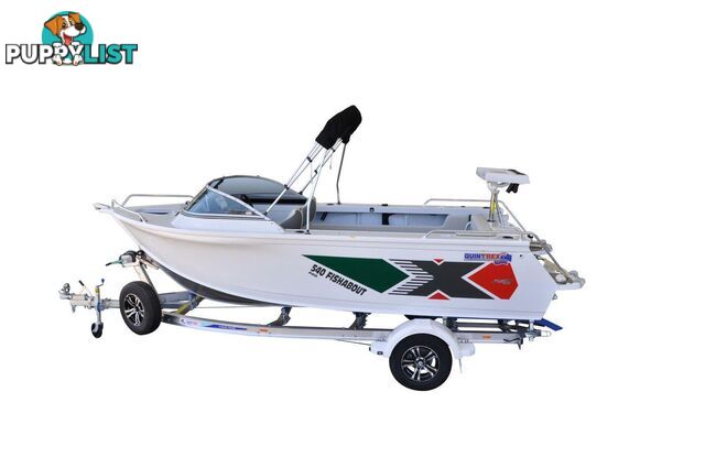 Quintrex 540 Fishabout + Yamaha F130HP 4-Stroke - PRO Pack for sale online prices