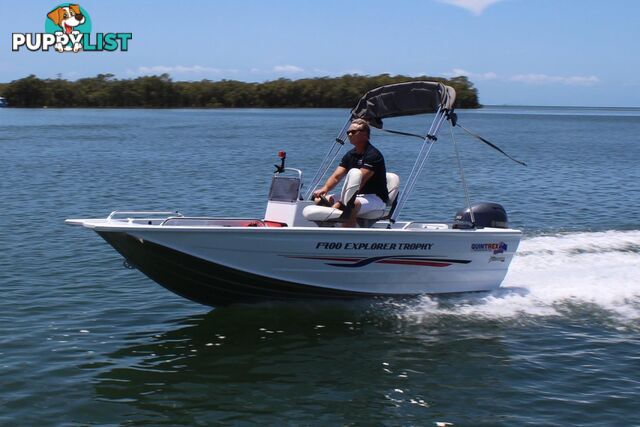 Quintrex F400 Explorer Trophy Side Console + Yamaha F40hp 4-Stroke - Pack 3(SC) for sale online prices