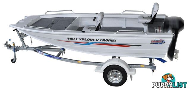 Quintrex F400 Explorer Trophy Side Console + Yamaha F40hp 4-Stroke - Pack 3(SC) for sale online prices