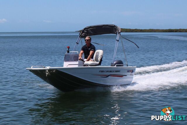 Quintrex F400 Explorer Trophy Side Console + Yamaha F40hp 4-Stroke - Pack 3(SC) for sale online prices