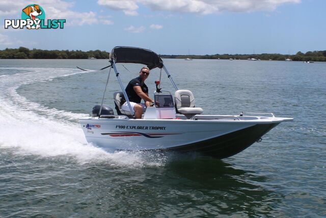 Quintrex F400 Explorer Trophy Side Console + Yamaha F40hp 4-Stroke - Pack 3(SC) for sale online prices