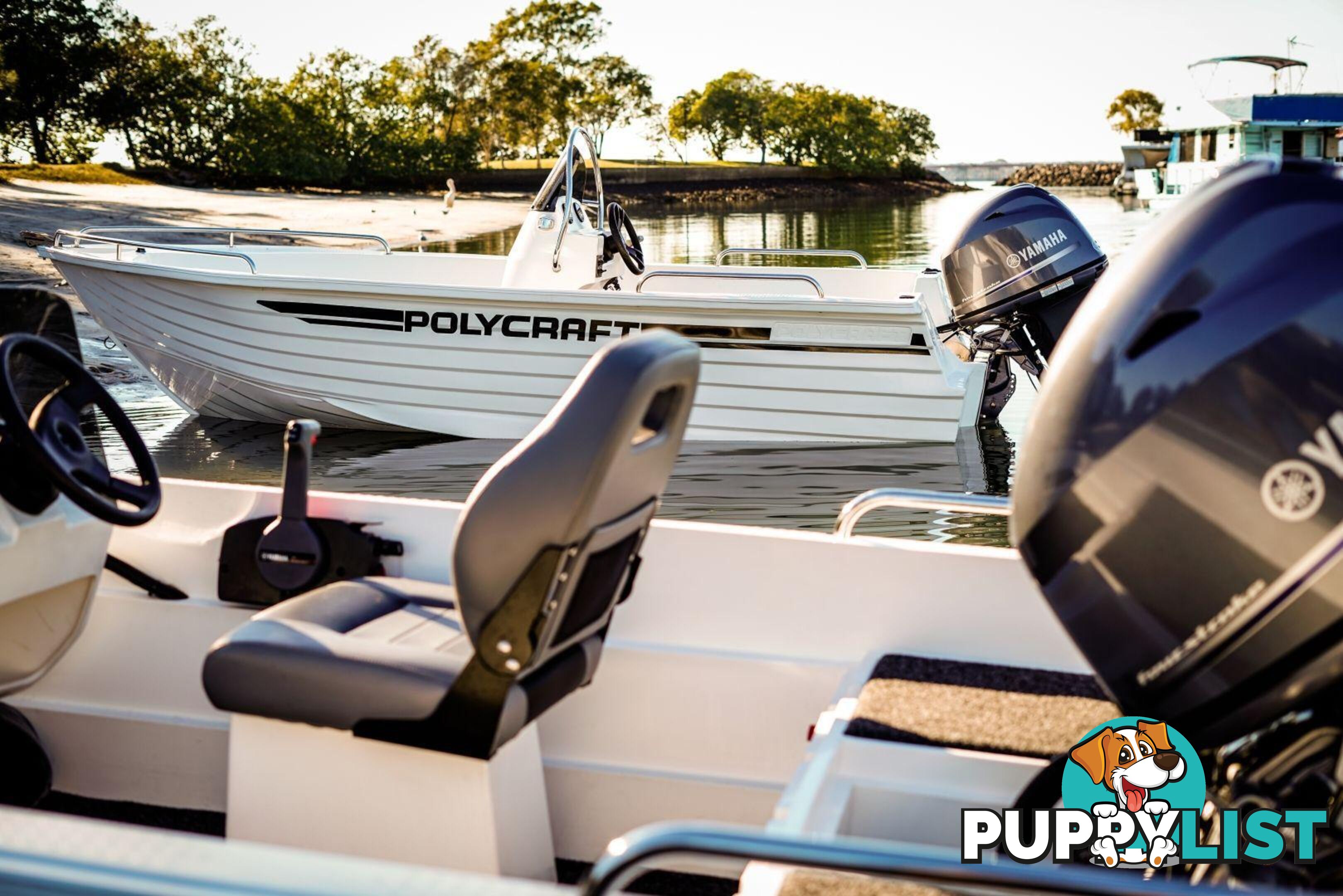 Polycraft 410 Challenger Side Console + Yamaha F50hp 4-Stroke - Pack 2 for sale online prices