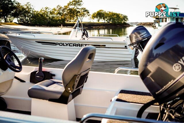 Polycraft 410 Challenger Side Console + Yamaha F50hp 4-Stroke - Pack 2 for sale online prices