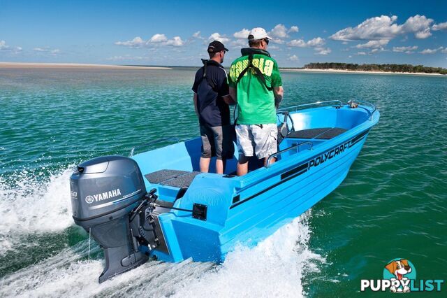 Polycraft 450 Drifter Centre Console + Yamaha F60hp 4-Stroke - Pack 2 for sale online prices