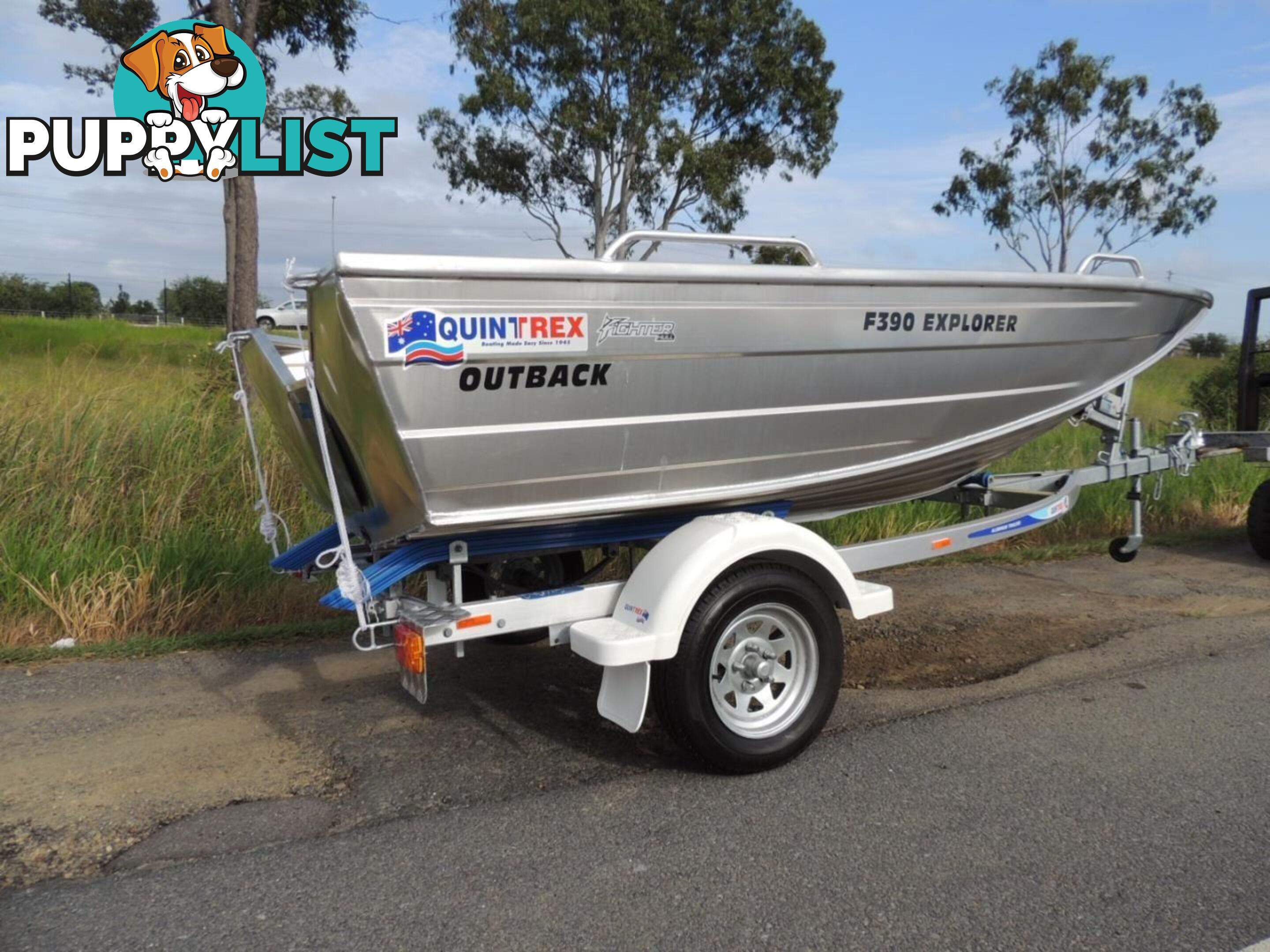 Quintrex F390 Outback Explorer  - HULL ONLY for sale online prices