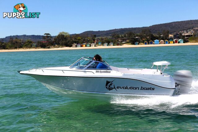 NEW 2024 EVOLUTION SPORTFISHER WITH YAMAHA 90HP FOURSTROKE