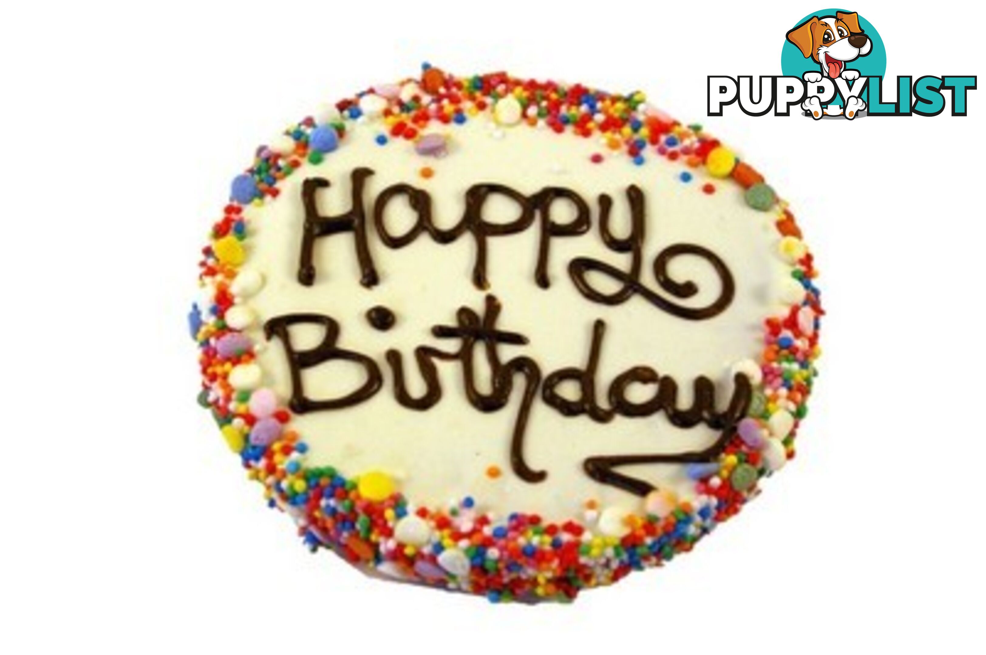 Doggie treats and birthday cakes!