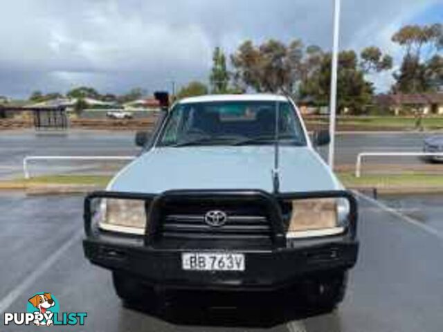 2004 Toyota Landcruiser Ute Manual