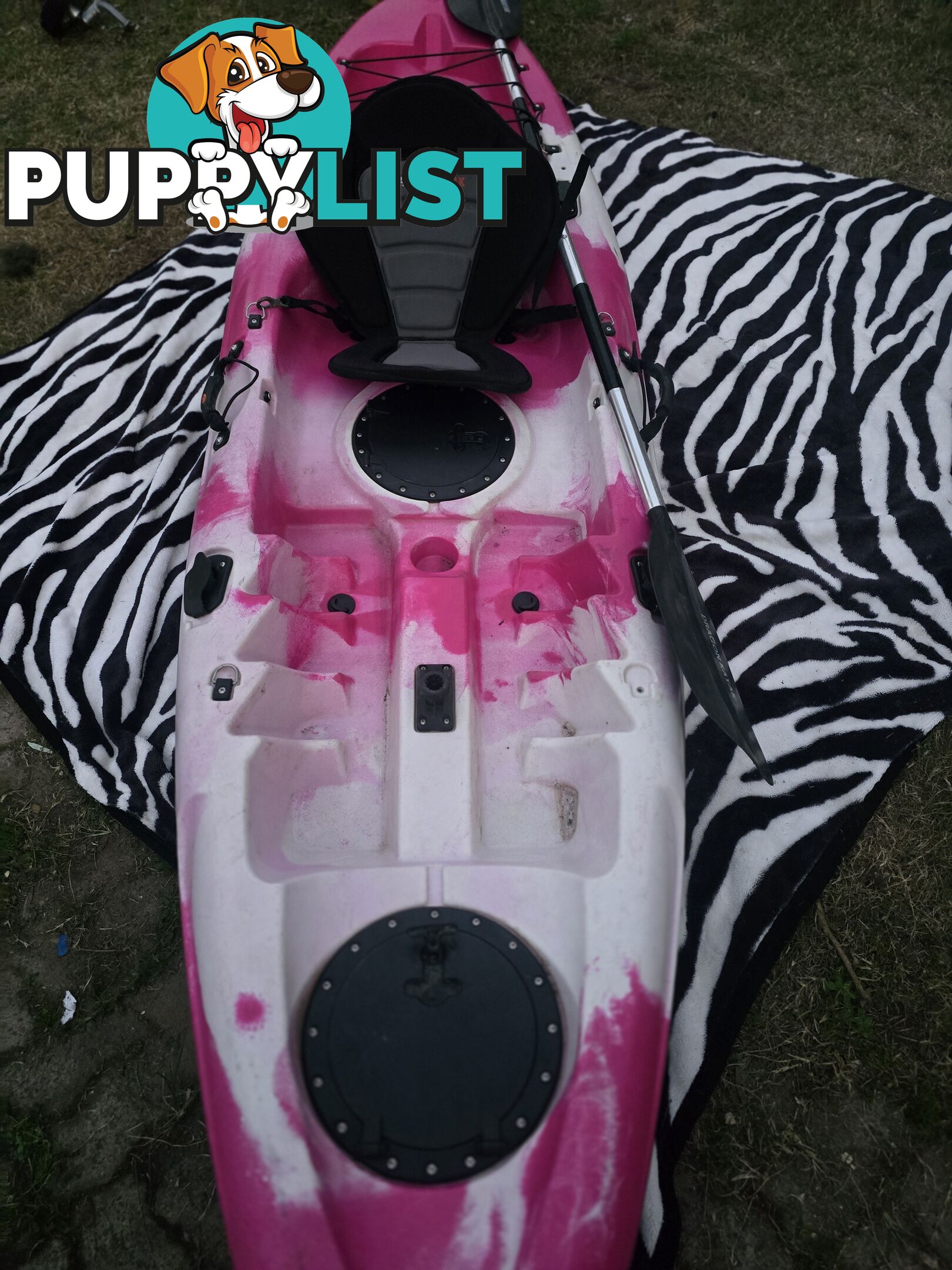 Dragon Kayak + Bonus Petrol Motor & Propeller Combo – Great Condition!
