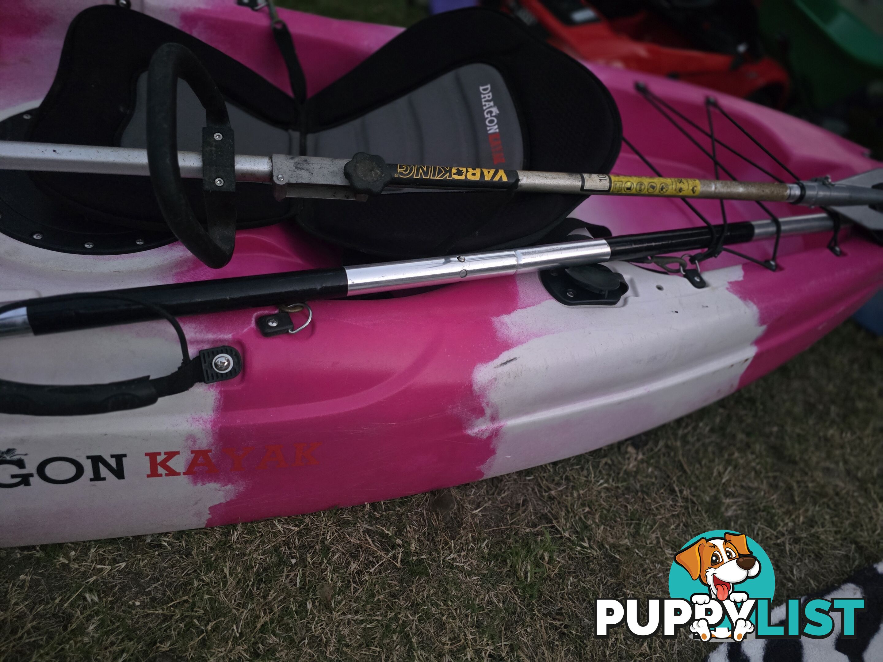 Dragon Kayak + Bonus Petrol Motor & Propeller Combo – Great Condition!