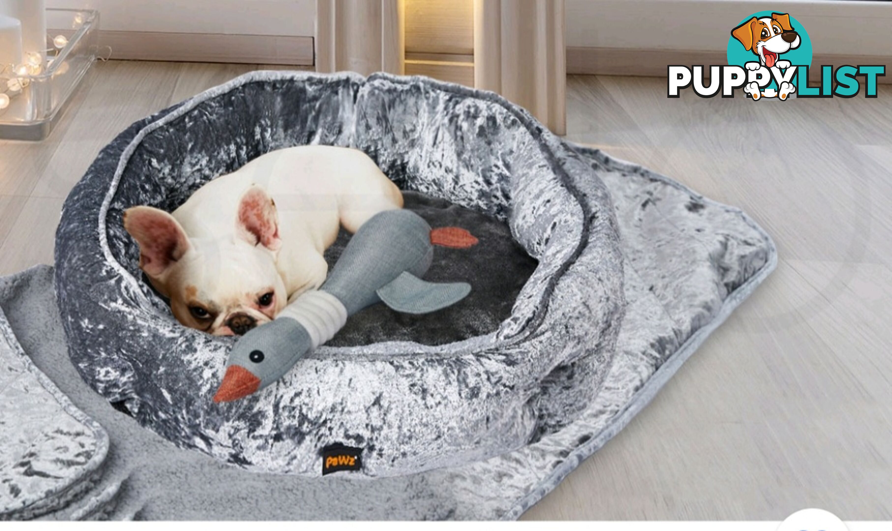 WARM COMFORTABLE TRENDY PUPPY/DOG BEDS