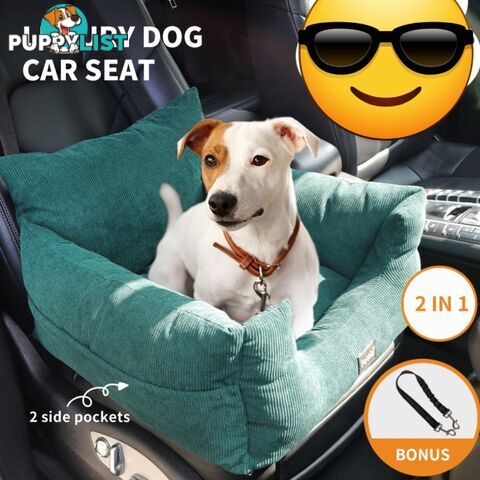 PET CAR SEAT AND SEATBELTS