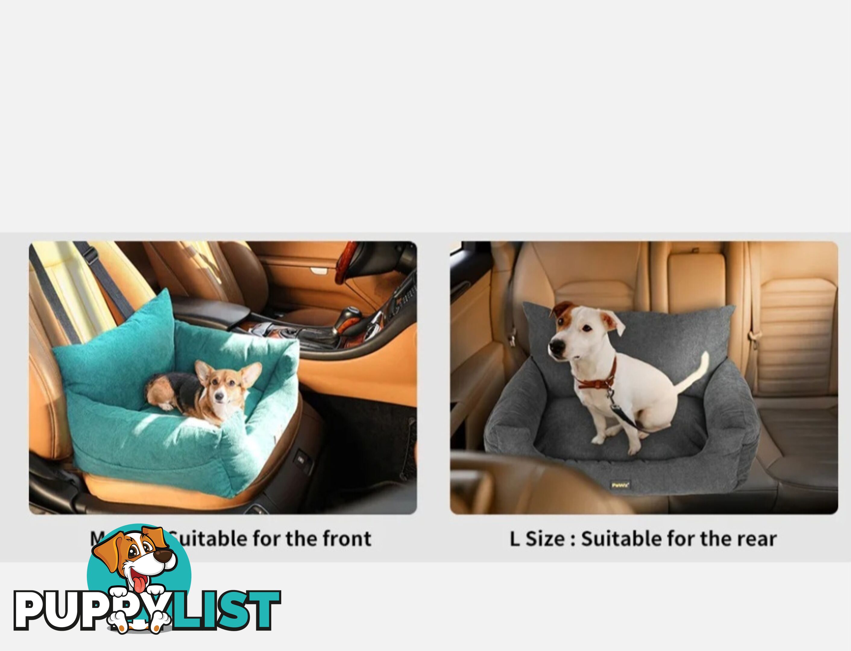 PET CAR SEAT AND SEATBELTS