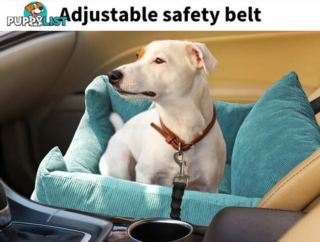 PET CAR SEAT AND SEATBELTS