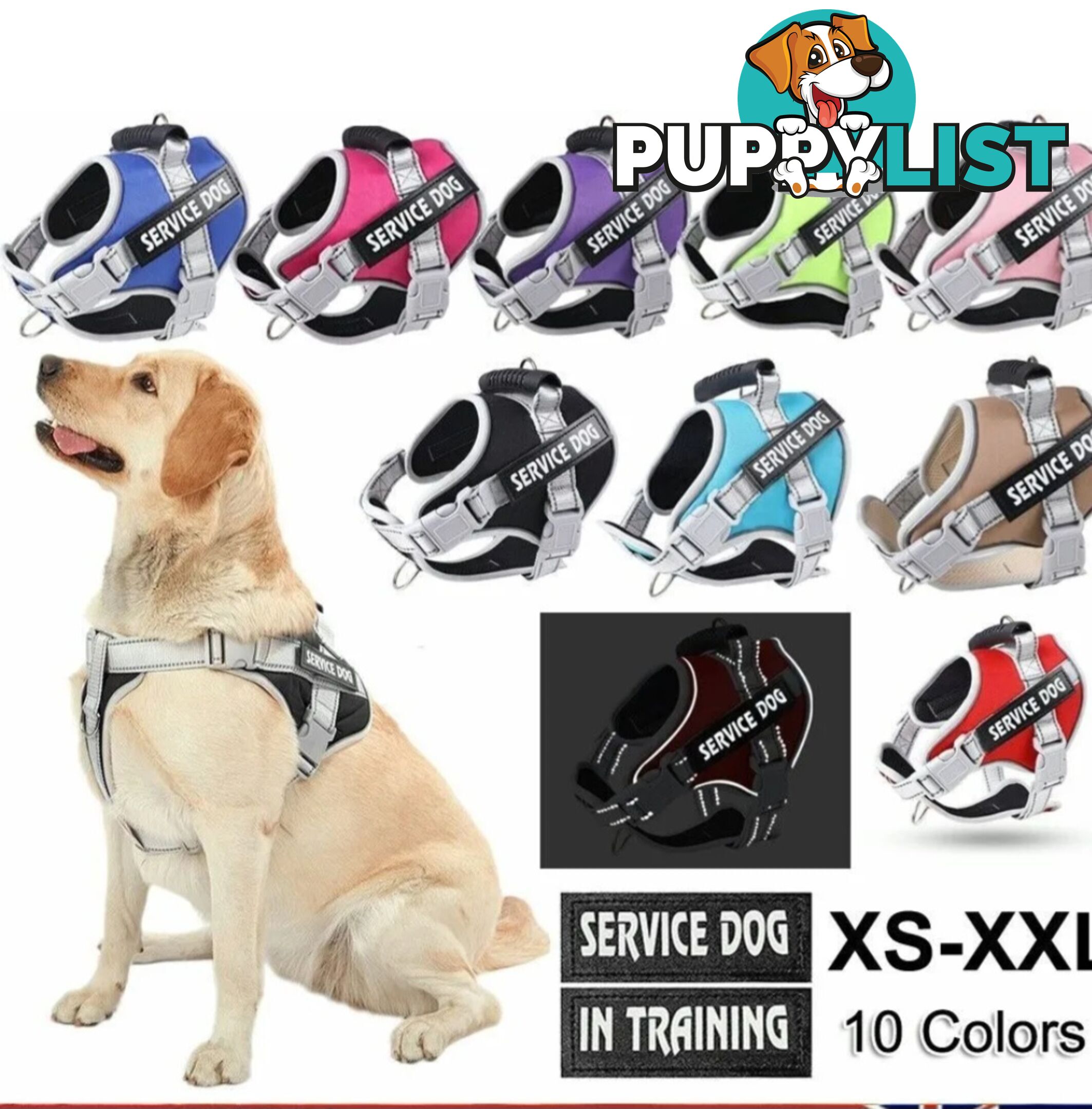 SOFT AND STURDY NO PULL DOG HARNESS 