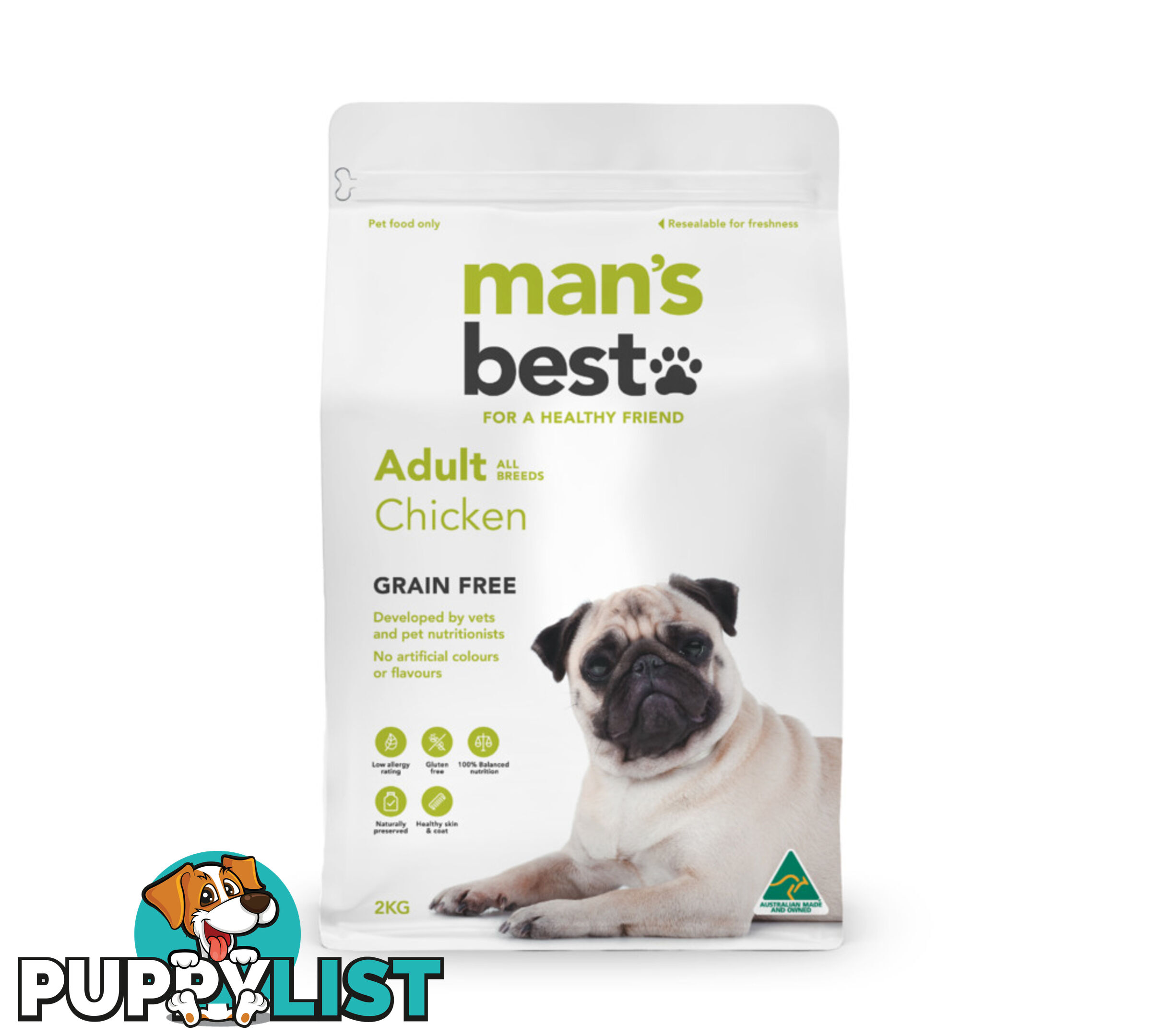 MAN'S BEST DOG FOOD 2kg