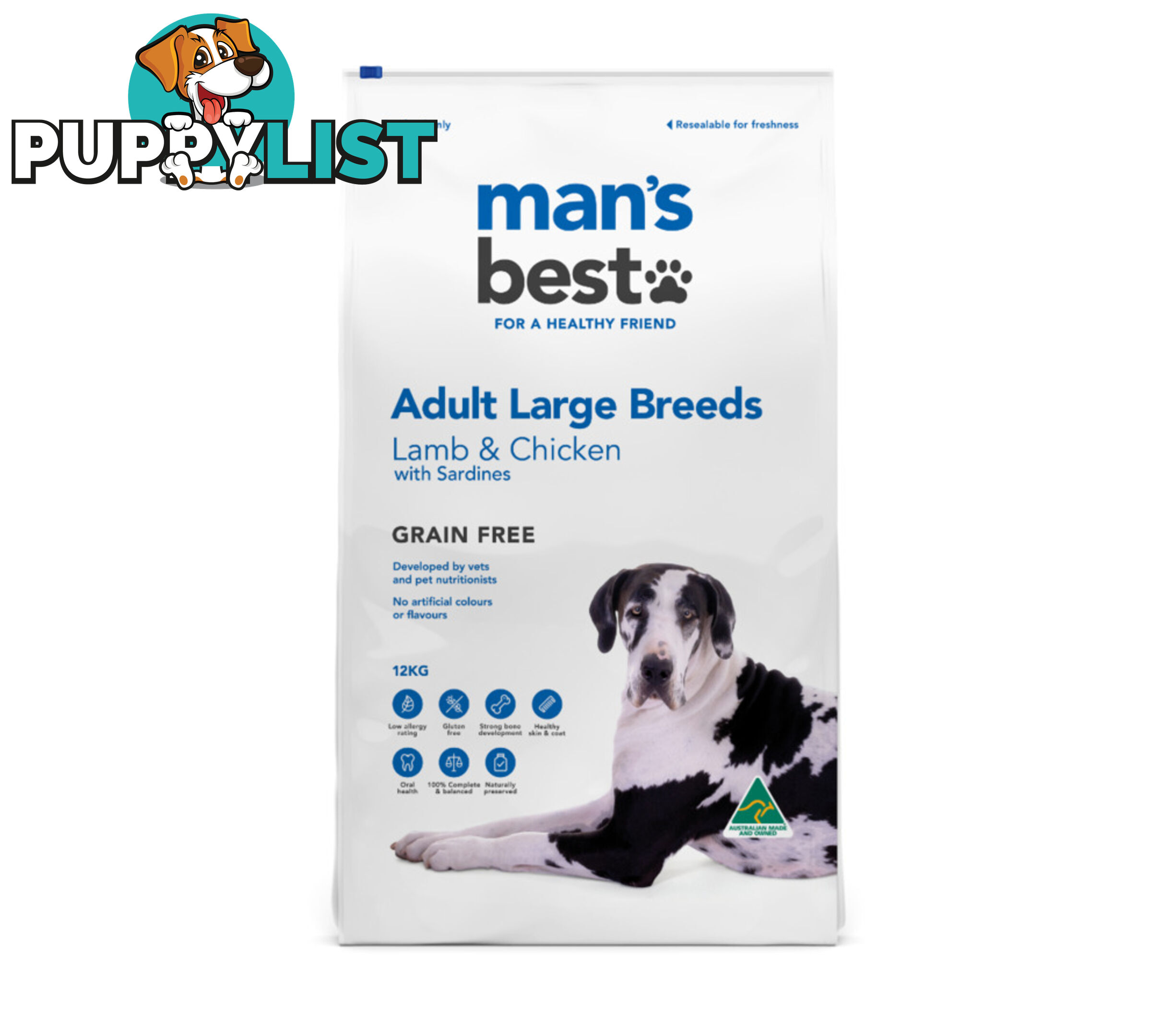 MAN'S BEST DOG FOOD 2kg