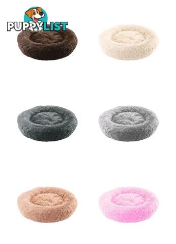 FLUFFY CALMING DONUT BEDS