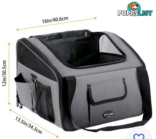 PET CARRIER AND CAR SEAT