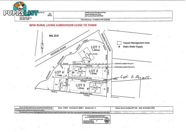 Lot 4 Trowutta Road SMITHTON TAS 7330