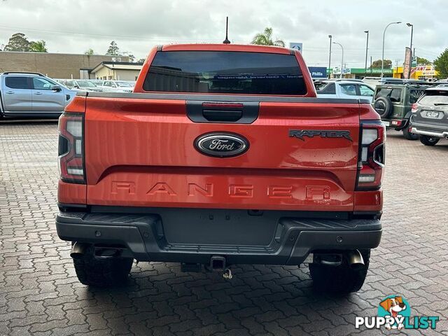 2022 Ford Ranger Raptor (No Series) Ute