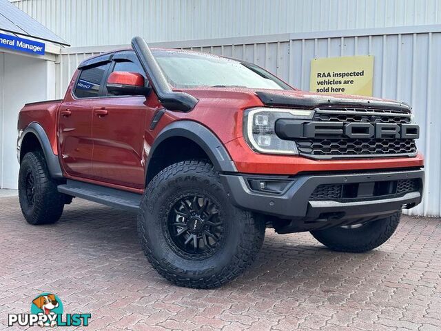 2022 Ford Ranger Raptor (No Series) Ute