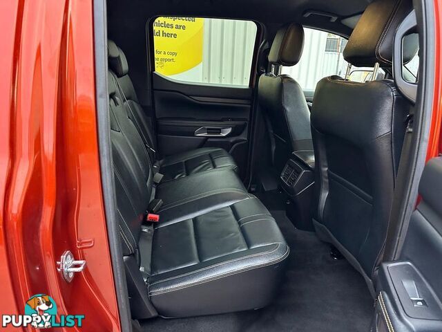 2023 Ford Ranger Wildtrak (No Series) Ute