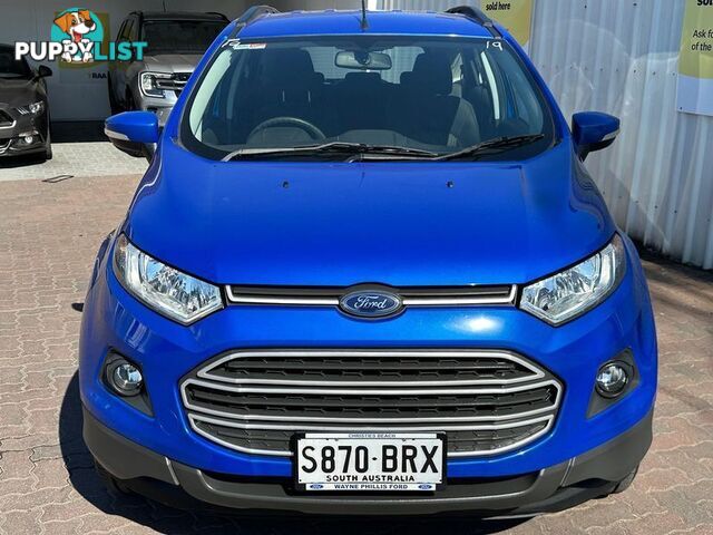 2017 Ford EcoSport Trend BK SUV