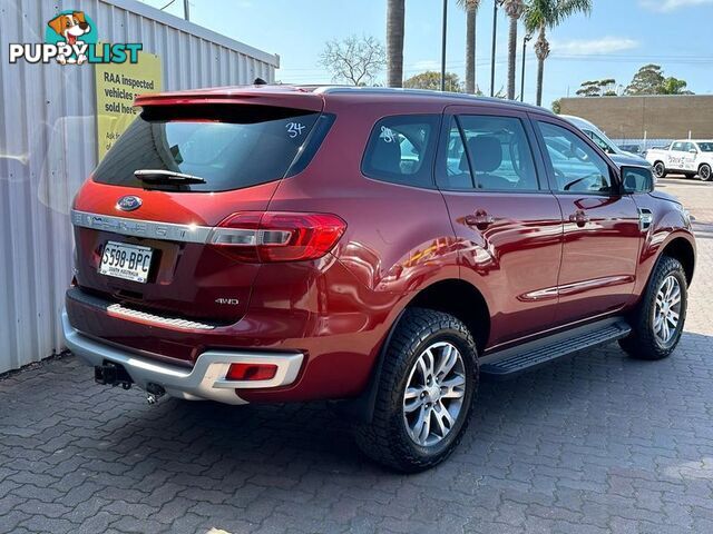 2017 Ford Everest Trend UA SUV