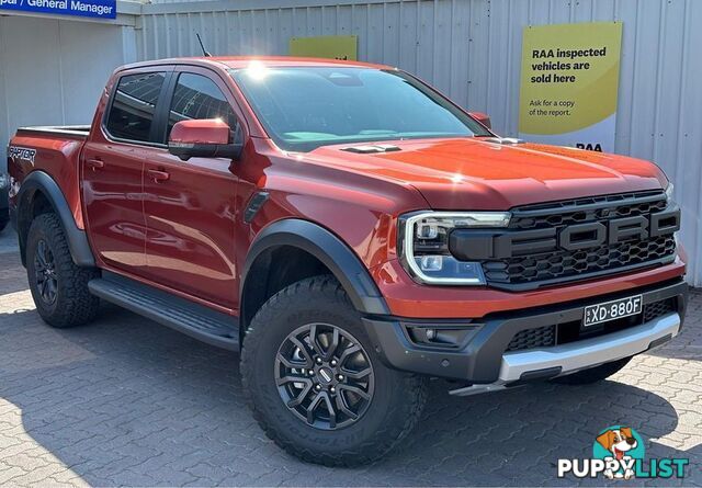 2023 Ford Ranger Raptor (No Series) Ute