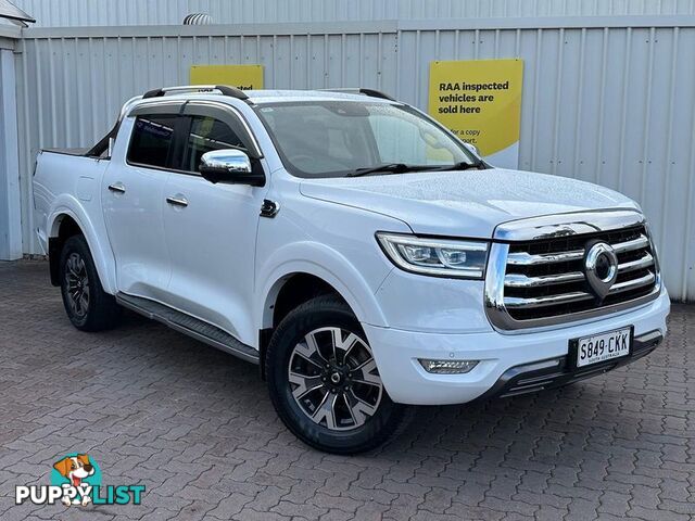 2021 GWM Ute Cannon NPW Ute