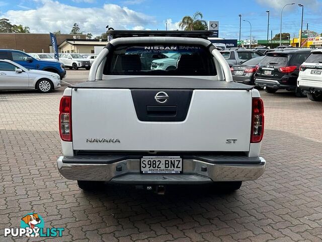 2013 Nissan Navara ST D40 Series 6 Ute