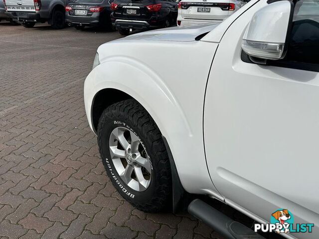 2013 Nissan Navara ST D40 Series 6 Ute