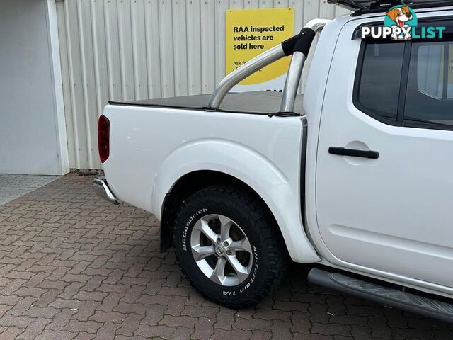 2013 Nissan Navara ST D40 Series 6 Ute