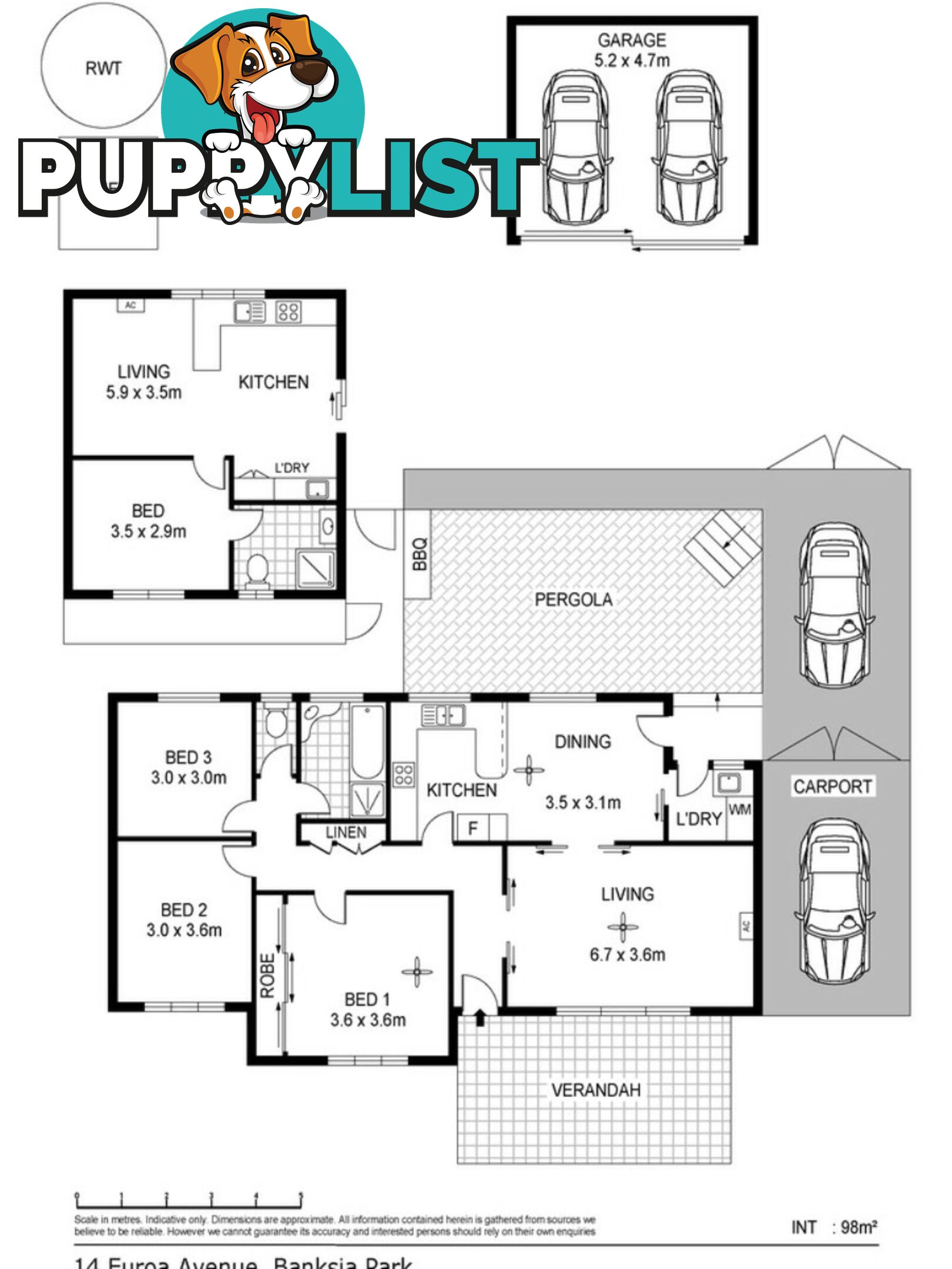 14 Euroa Avenue BANKSIA PARK SA 5091