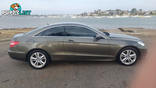 2010 Mercedes-Benz E-Class E250 Coupe Automatic