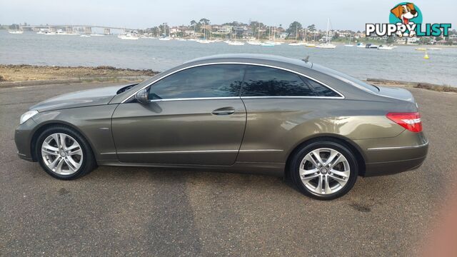 2010 Mercedes-Benz E-Class E250 Coupe Automatic