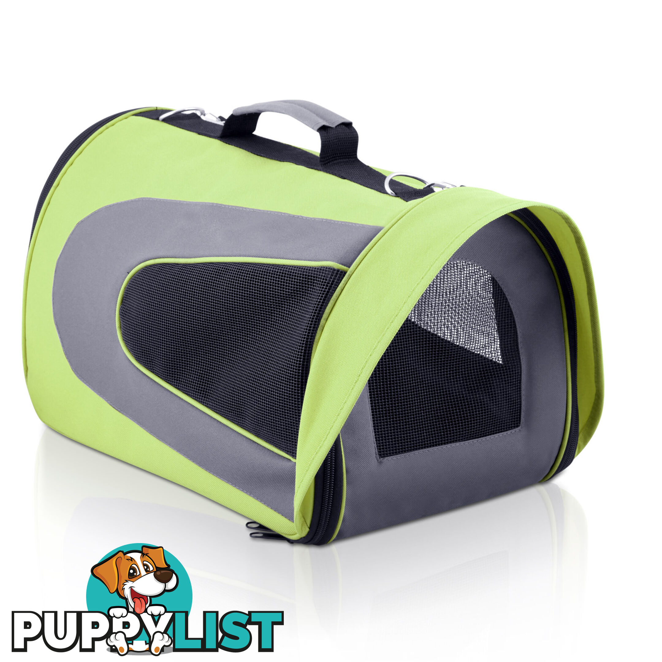 Pet Dog Cat Carrier Travel Bag XLarge Lime Green