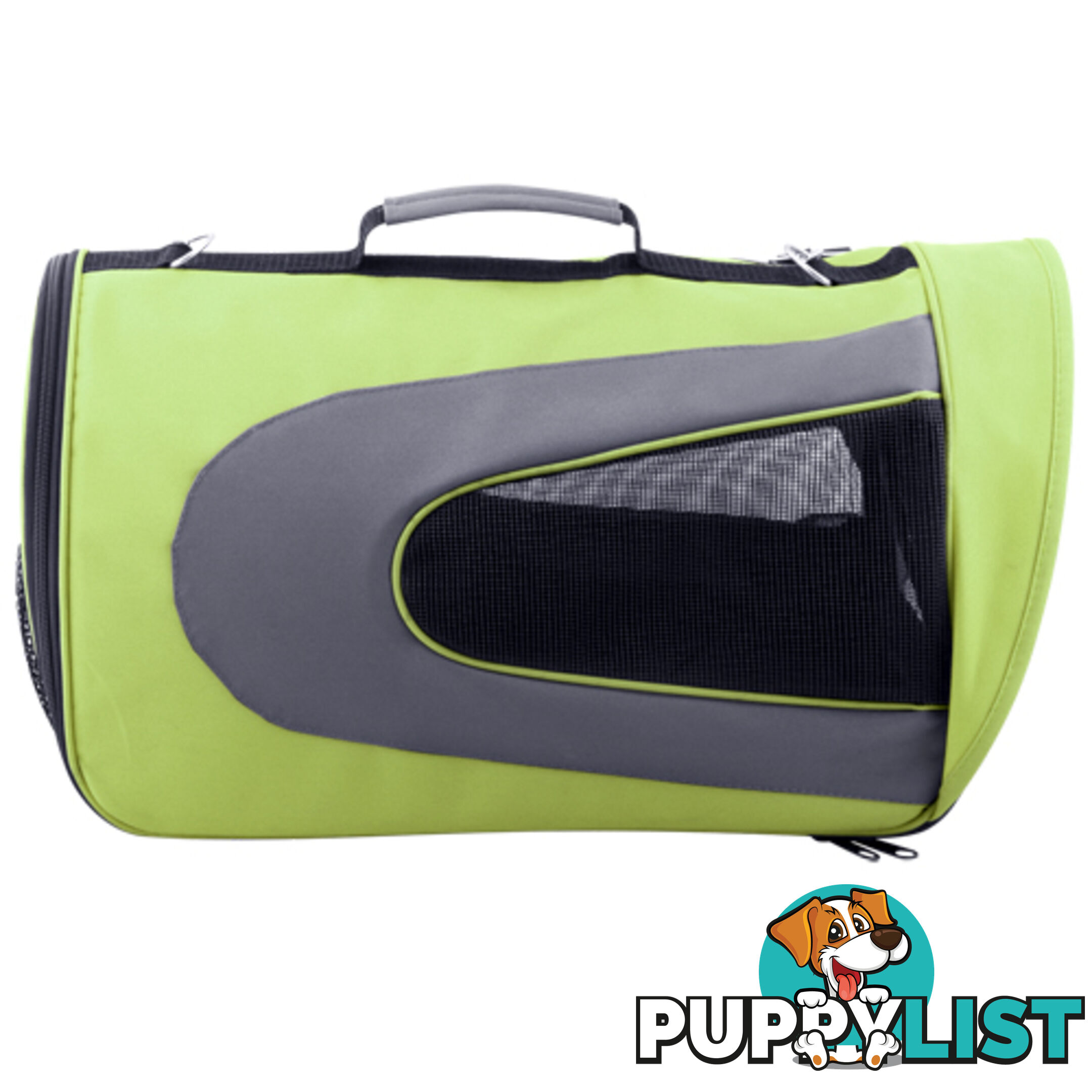 Pet Dog Cat Carrier Travel Bag XLarge Lime Green