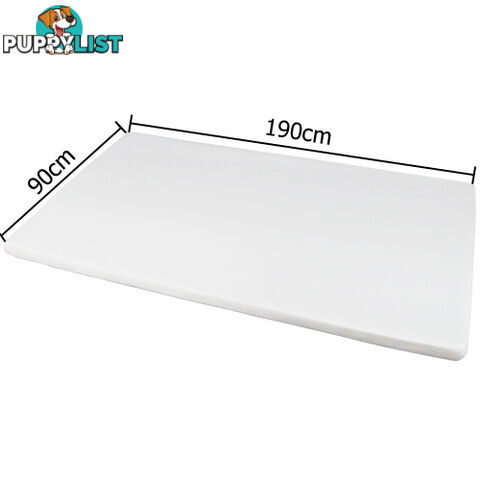 Visco Elastic Memory Foam Mattress Topper 5cm Single