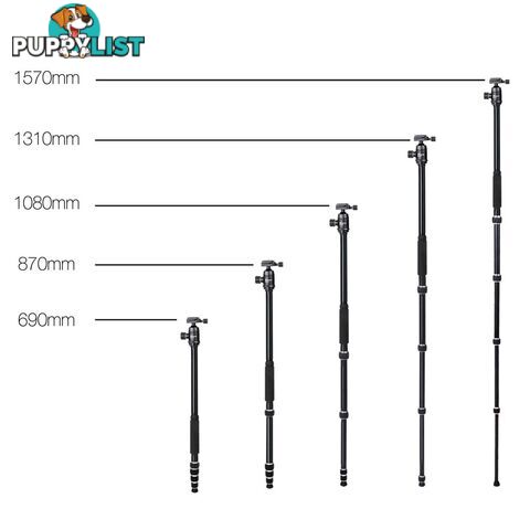 Professional 2 IN 1 Monopod/Tripod Digital Camera 152cm