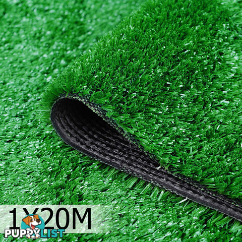 Artificial Grass 20 SQM Polypropylene Lawn Flooring 1X20M Green