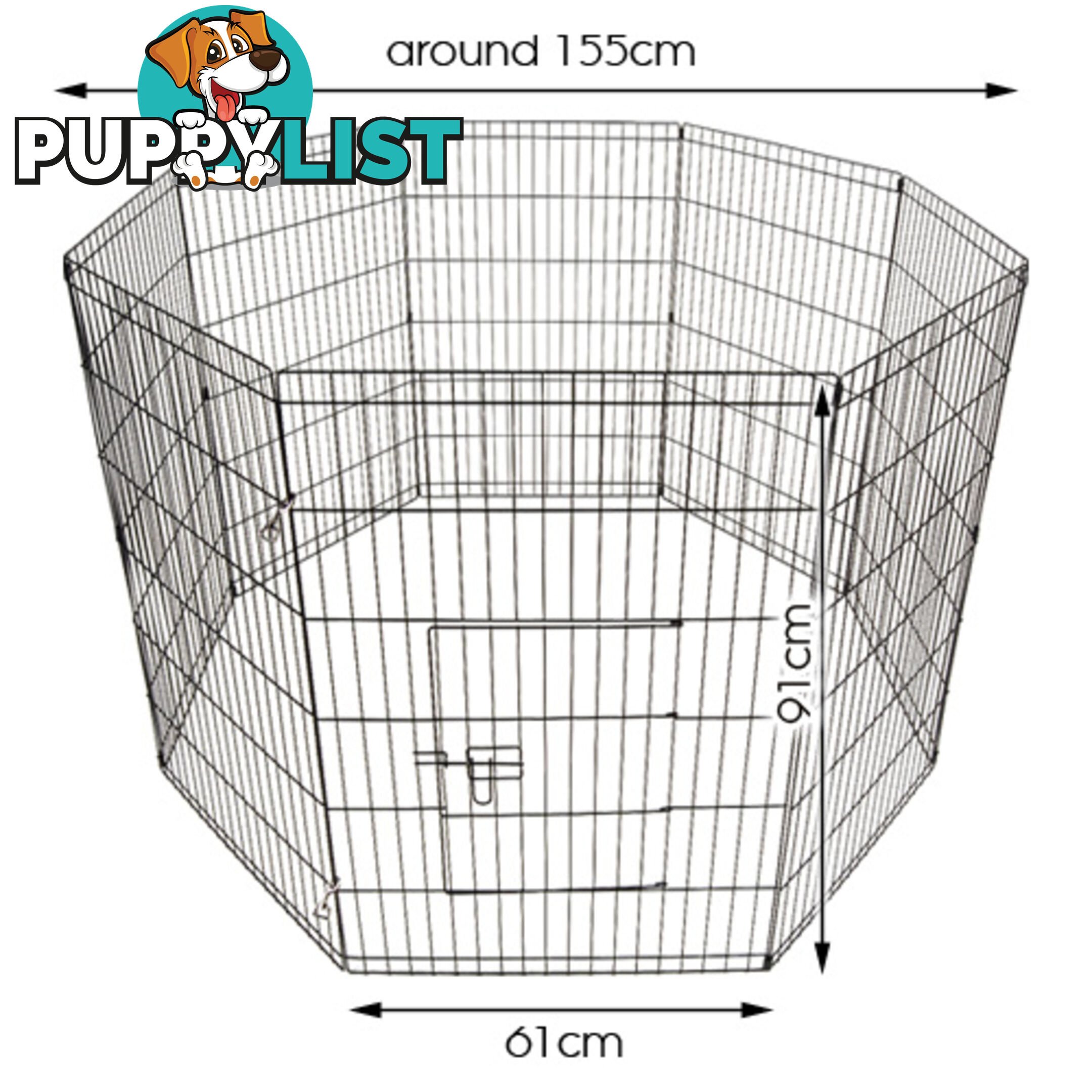 8 Panels Pet Dog Exercise Playpen