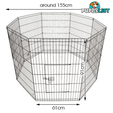 8 Panels Pet Dog Exercise Playpen