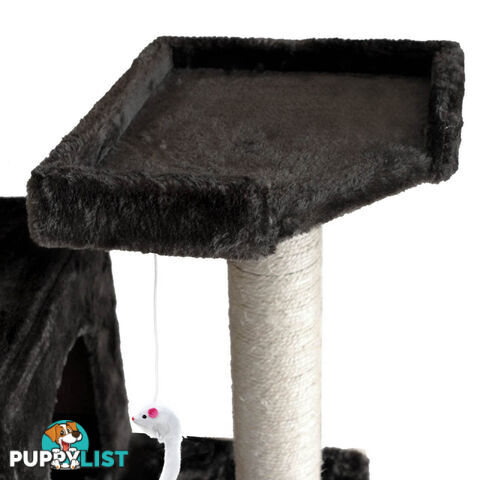 Cat Scratching Poles Post Furniture Tree 185cm Dark Grey