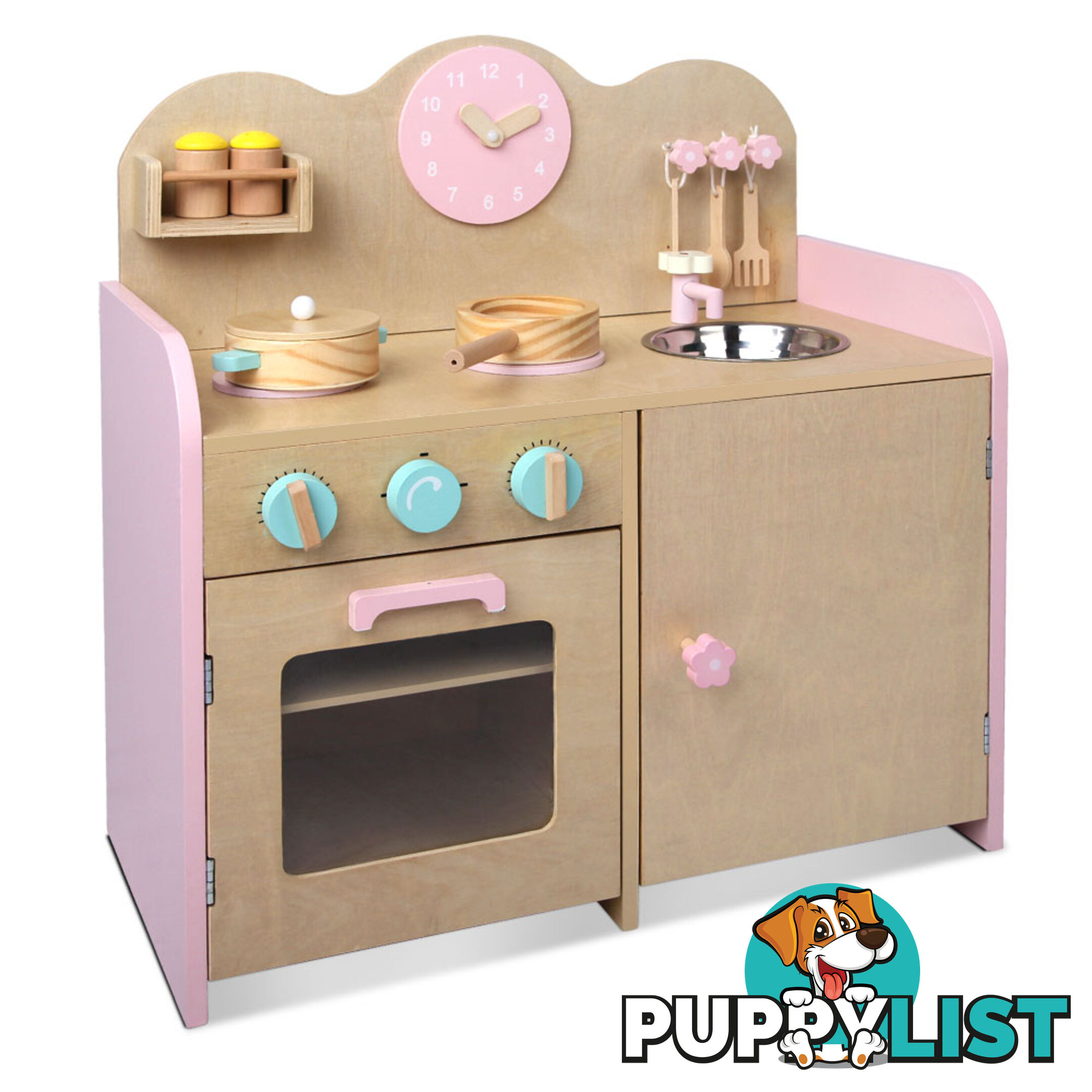 7 piece Wooden Kitchen Set