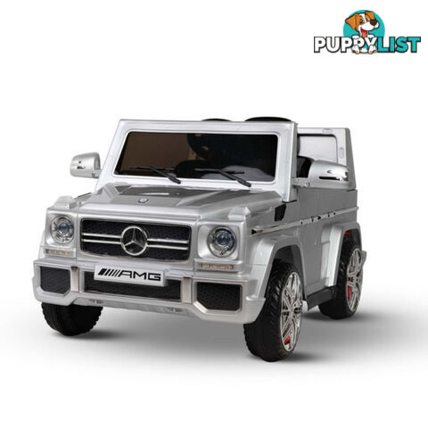 Kids Ride on Car with Remote Control Silver